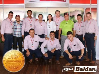 Equipe Baldan são ex-alunos da Unesp de Jaboticabal c/ seus professores.
