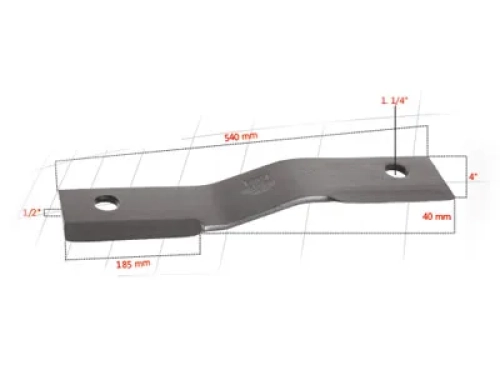 Blade 540 mm x 100 mm x 12 mm